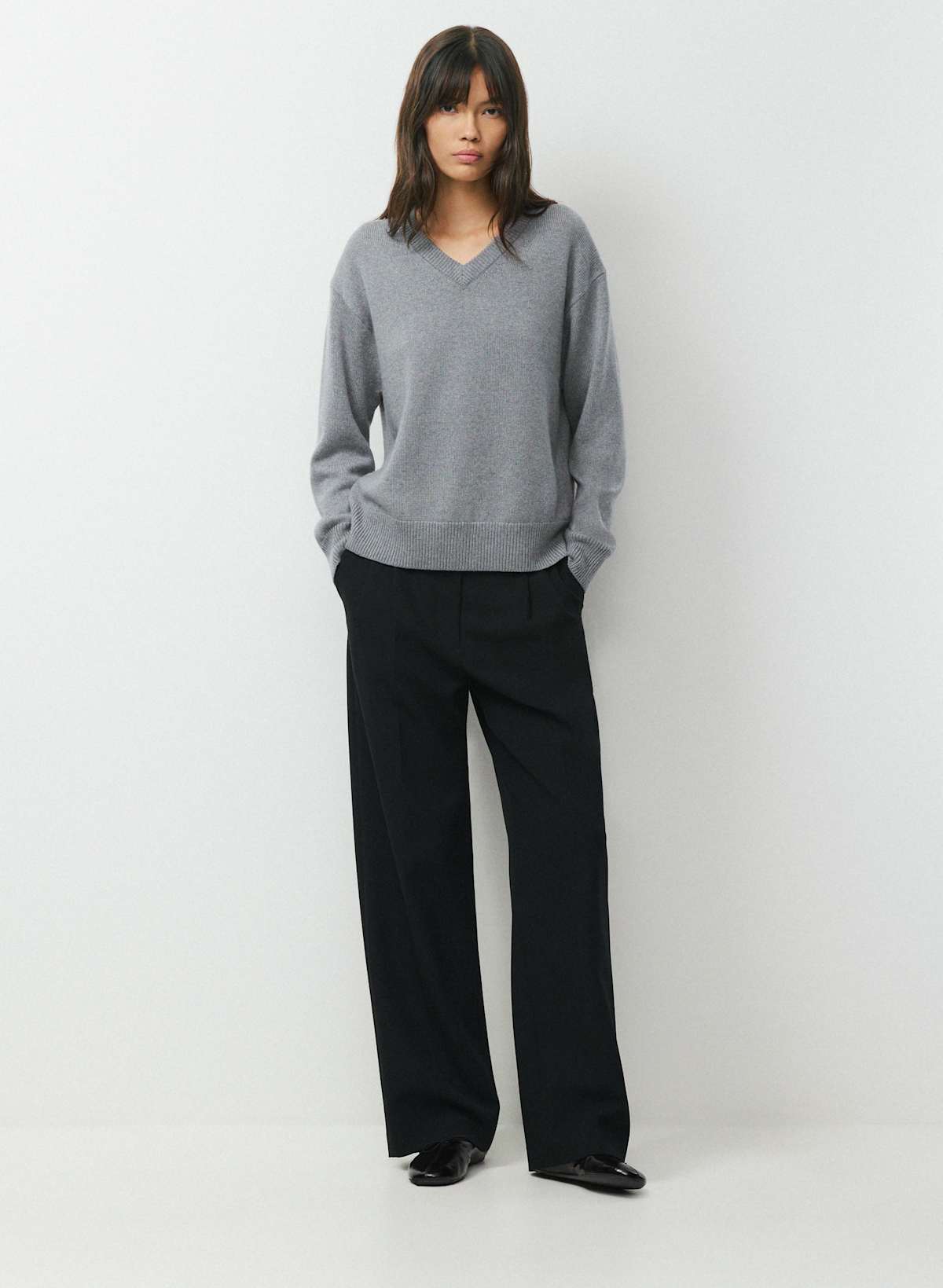 Essential Merino Wool Angle Sweater - Image 2