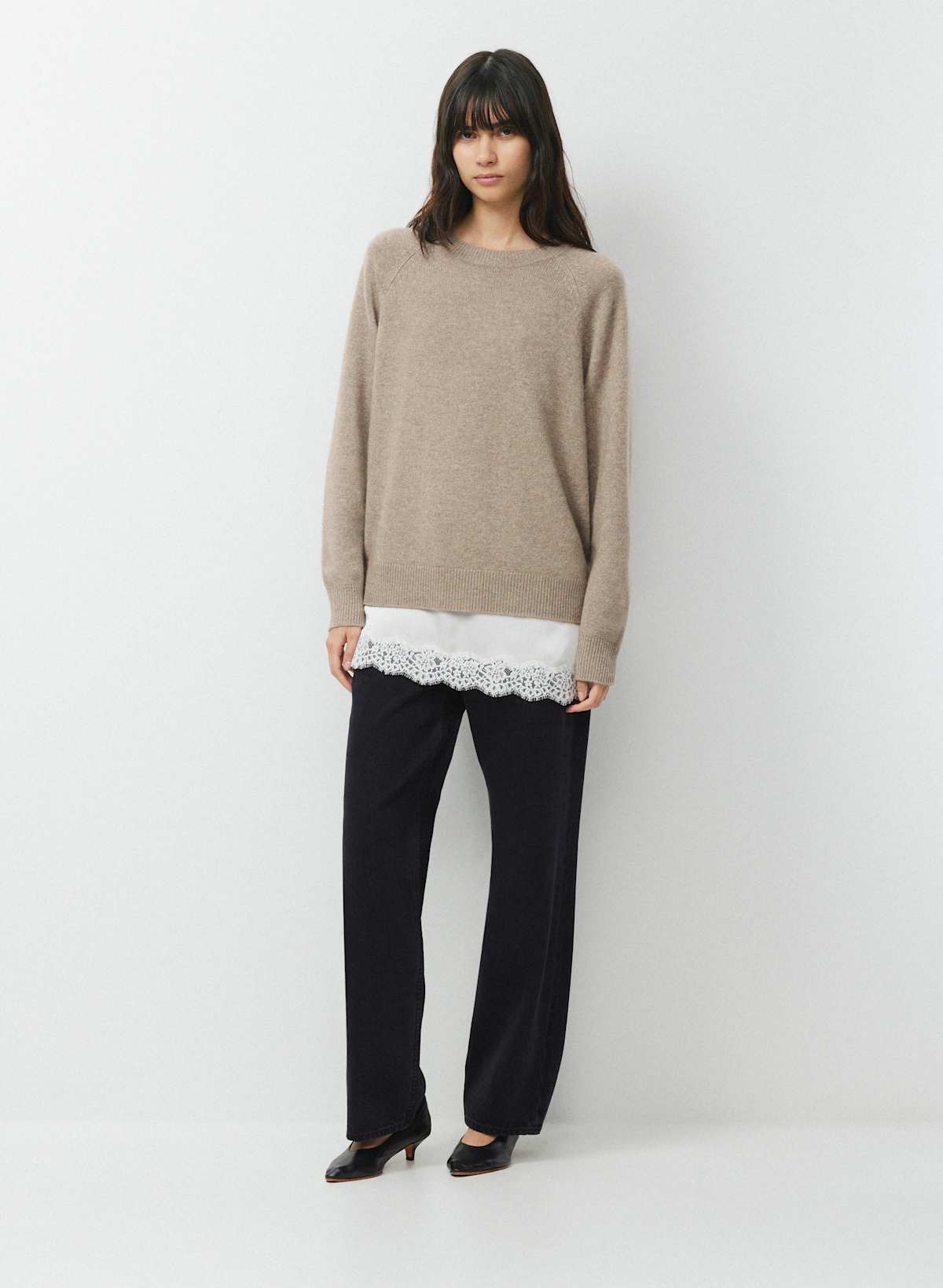 Essential Wool Cashmere Isabelle Sweater