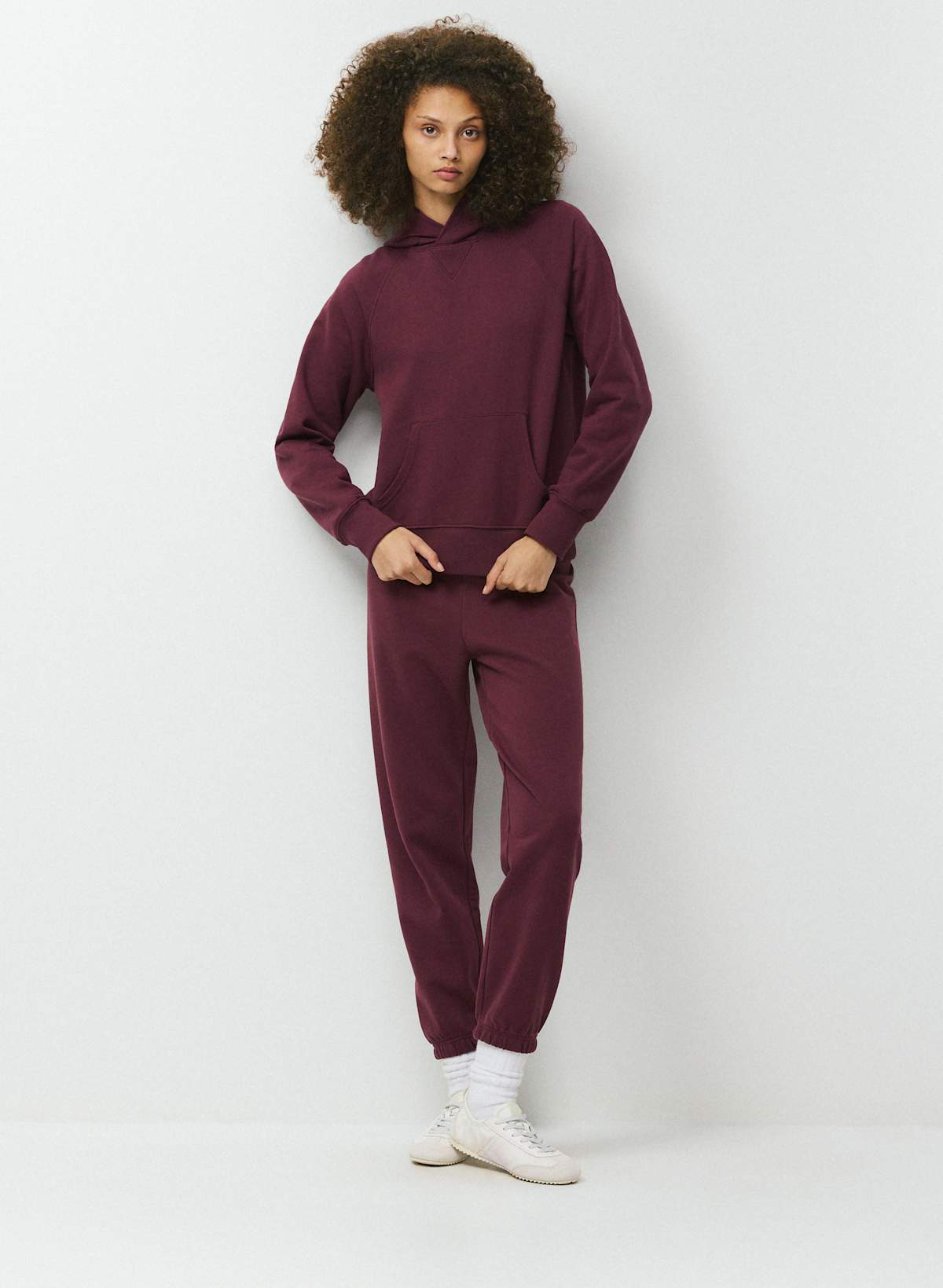 Terry Sweatfleece Perfect Raglan Hoodie