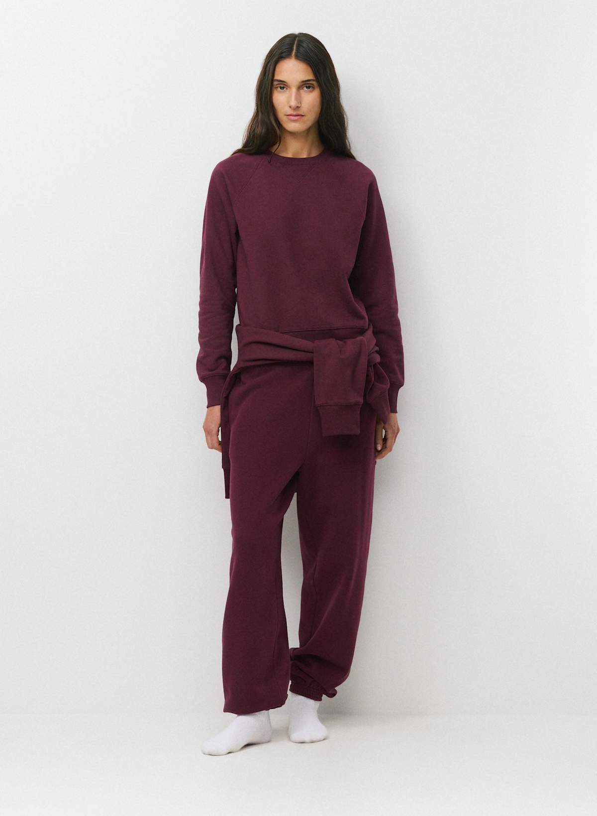 Terry Sweatfleece Perfect Raglan Sweatshirt