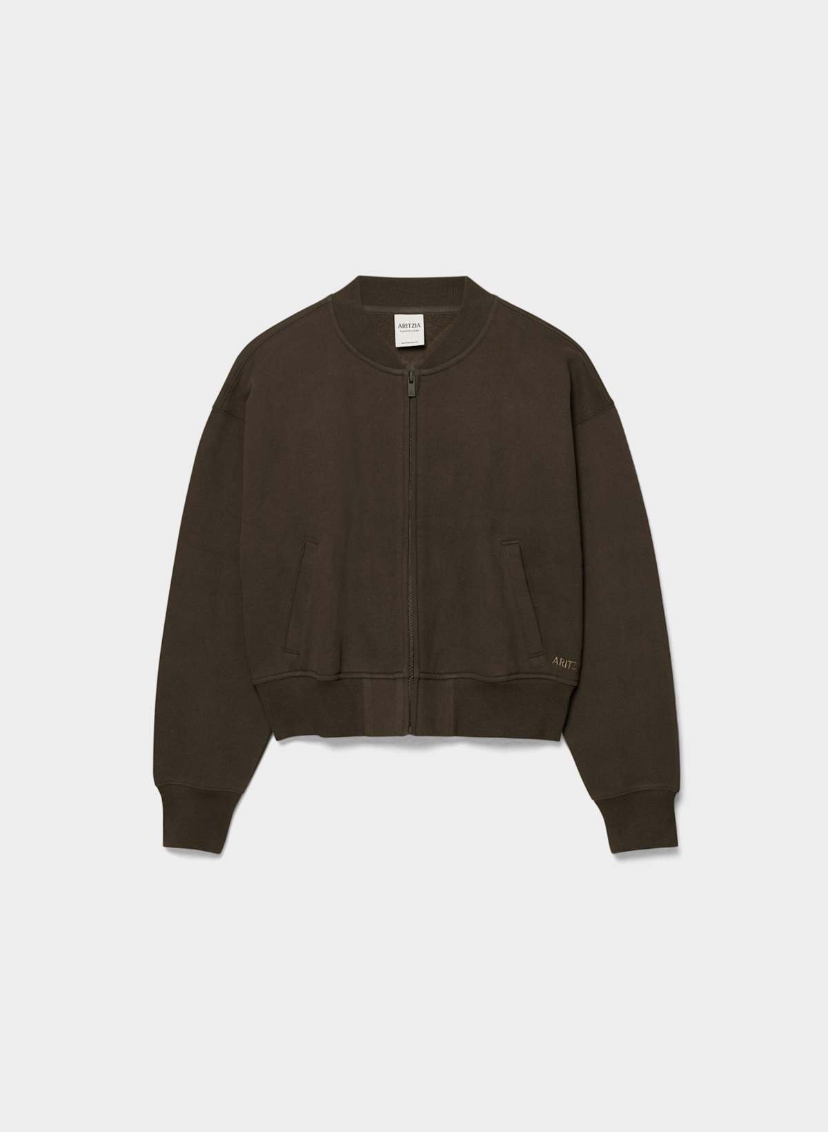 Cozy Sweatfleece Boyfriend Bomber - Image 3