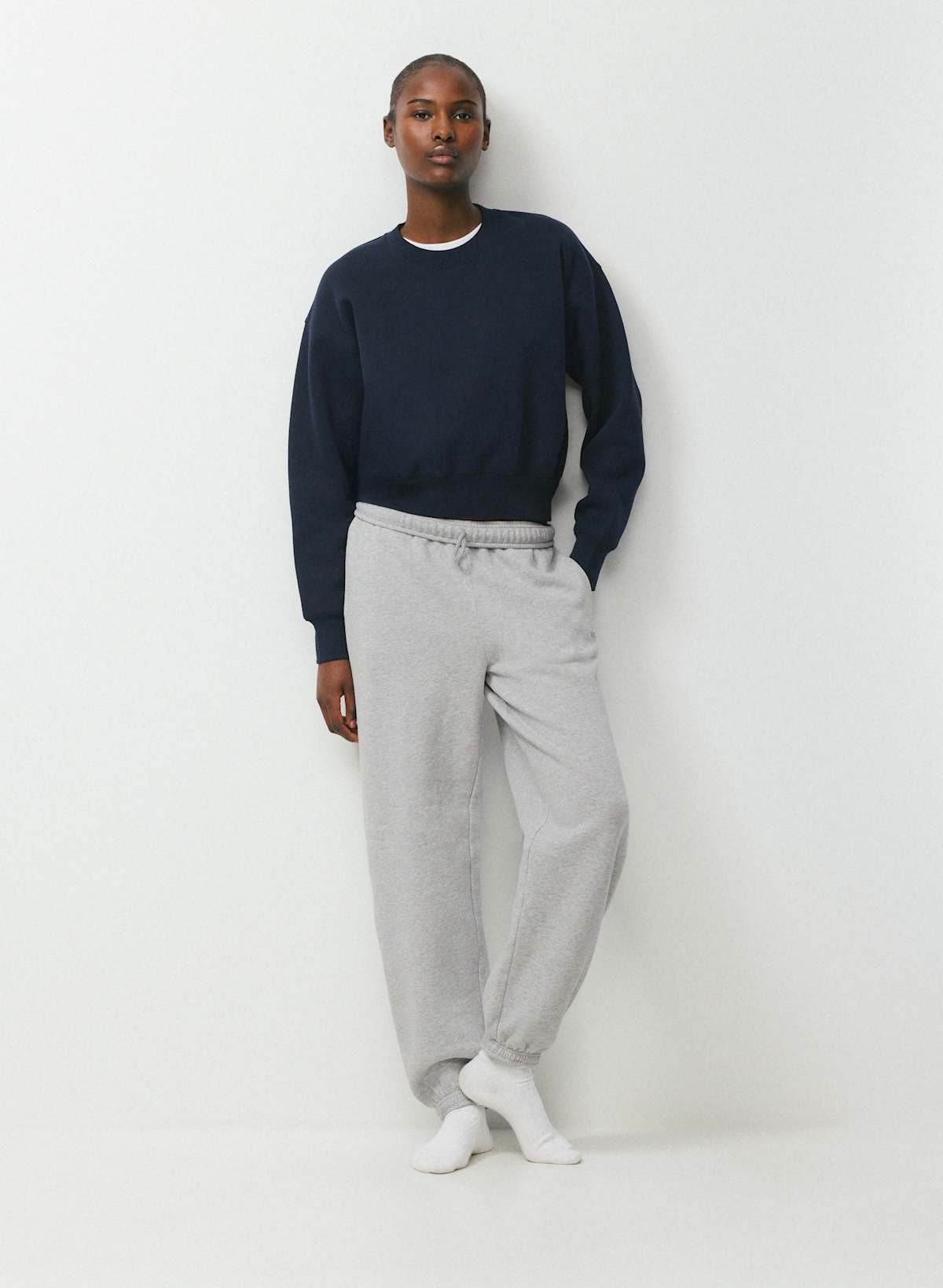 Cozy Sweatfleece Boyfriend Boxy Sweatshirt