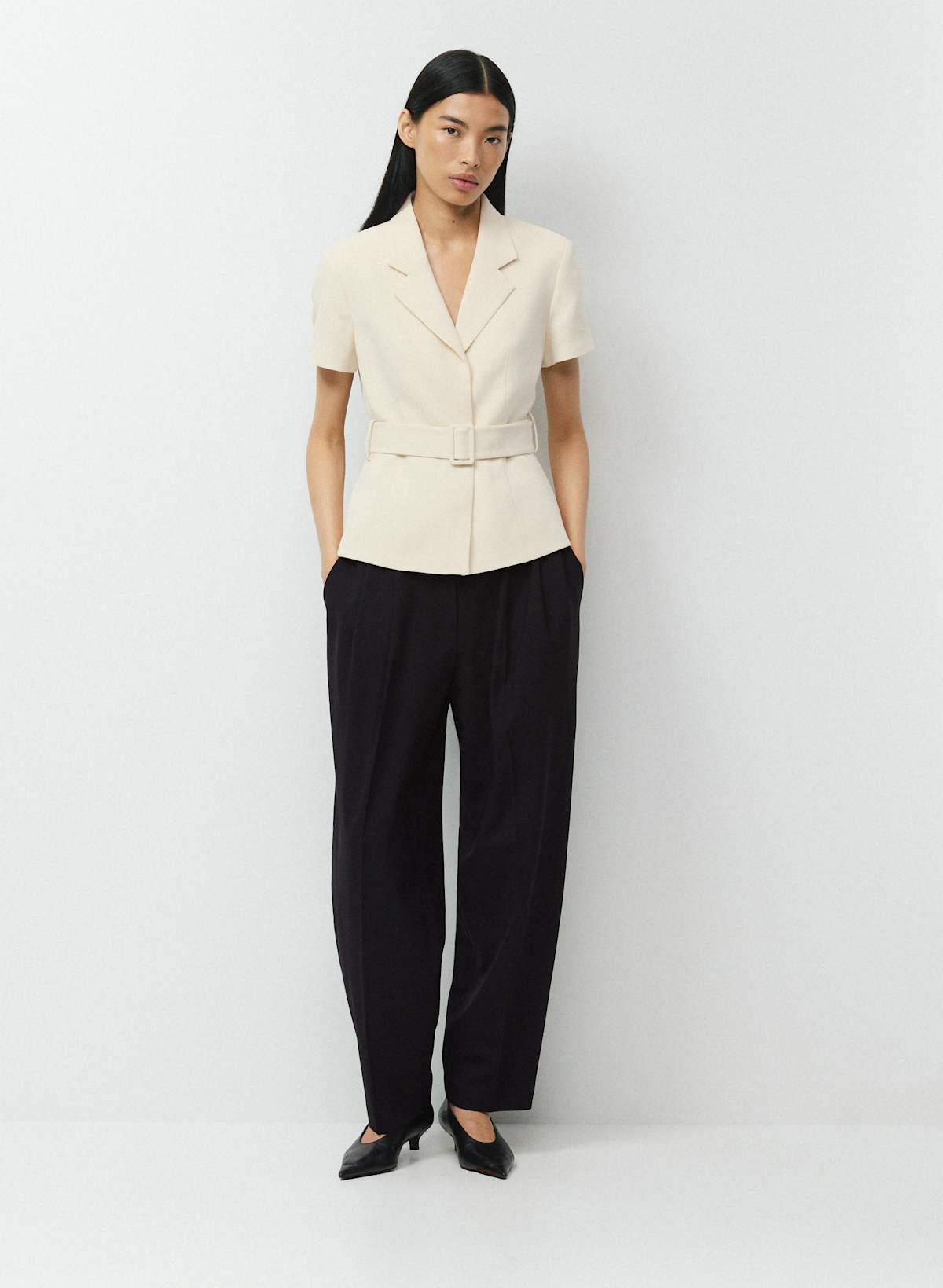 Brynn Shortsleeve Blazer - Precision Sway - Image 3