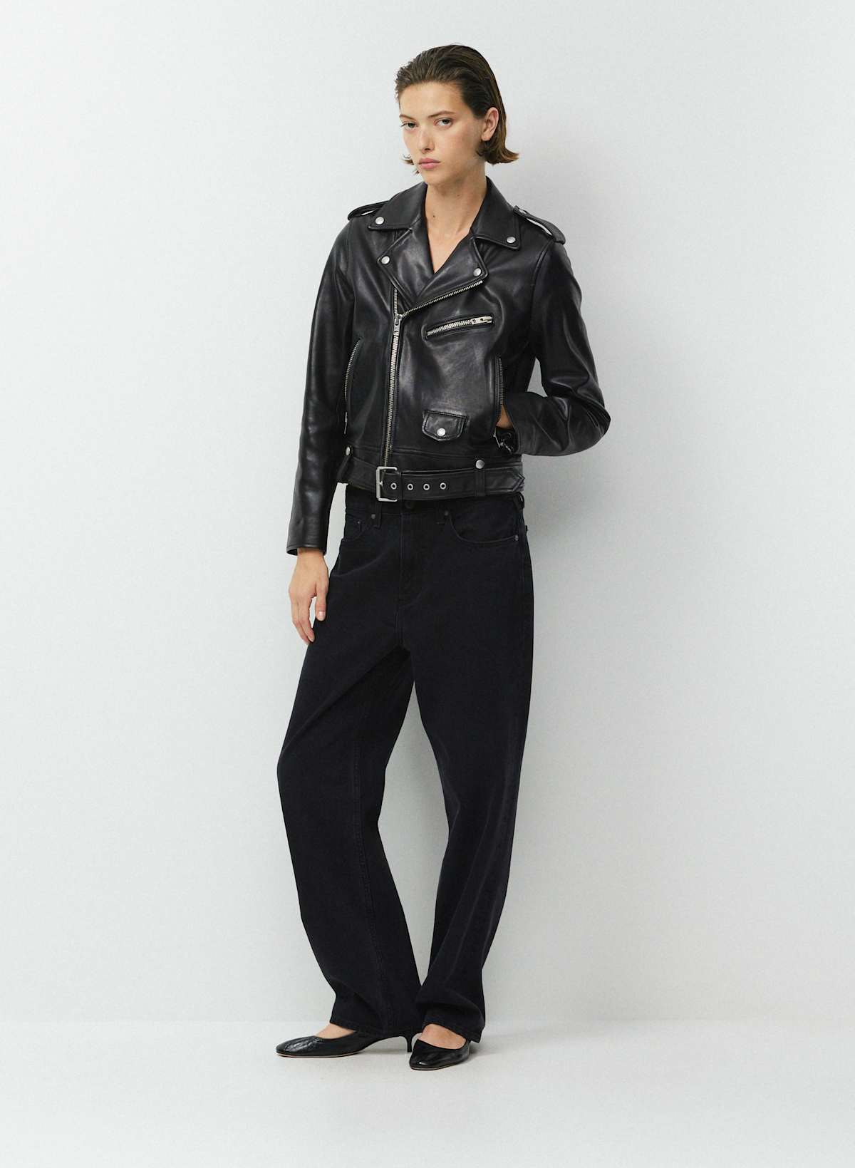 Testino Biker Jacket - Leather