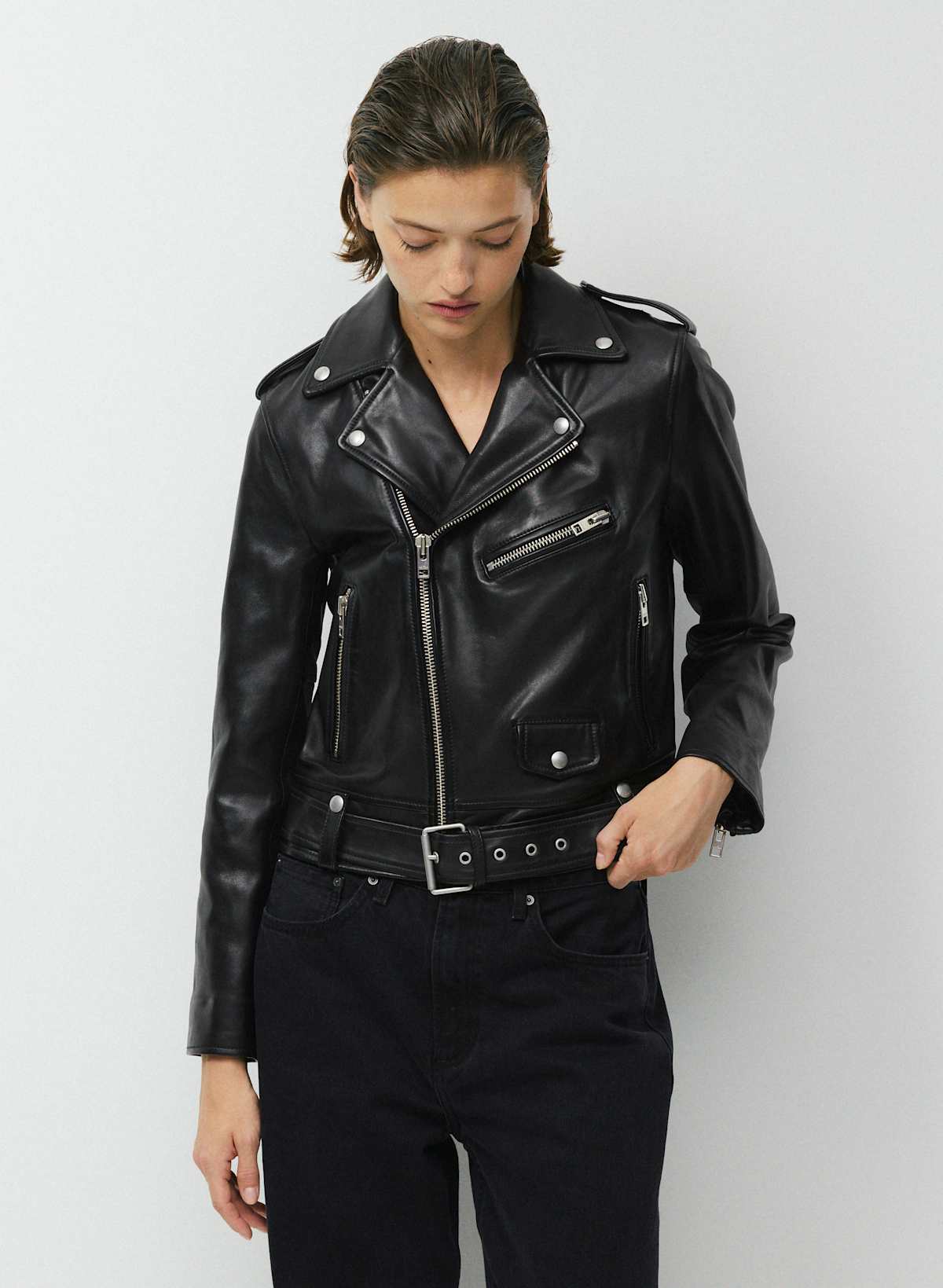 Testino Biker Jacket - Leather - Image 3