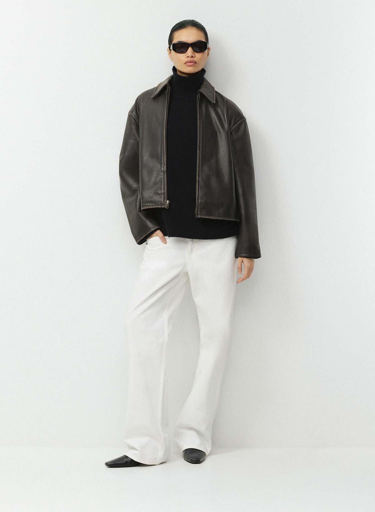 Newton Jacket - Leather - Image 2