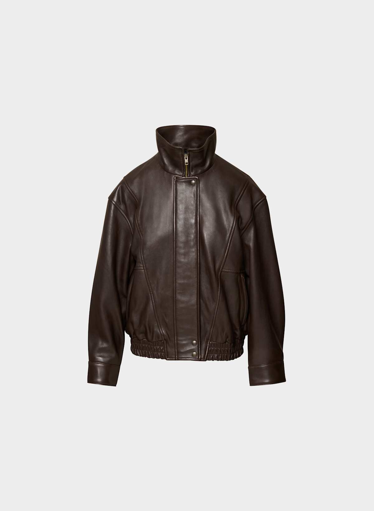 Rae Bomber - Leather - Image 3