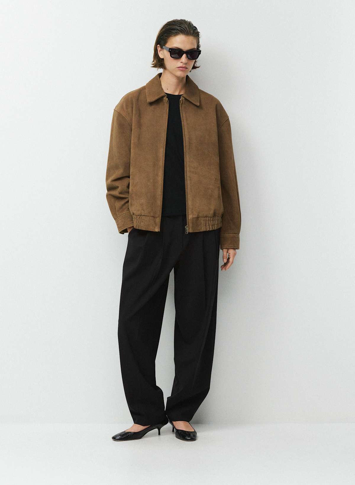 Jones Bomber - Suede