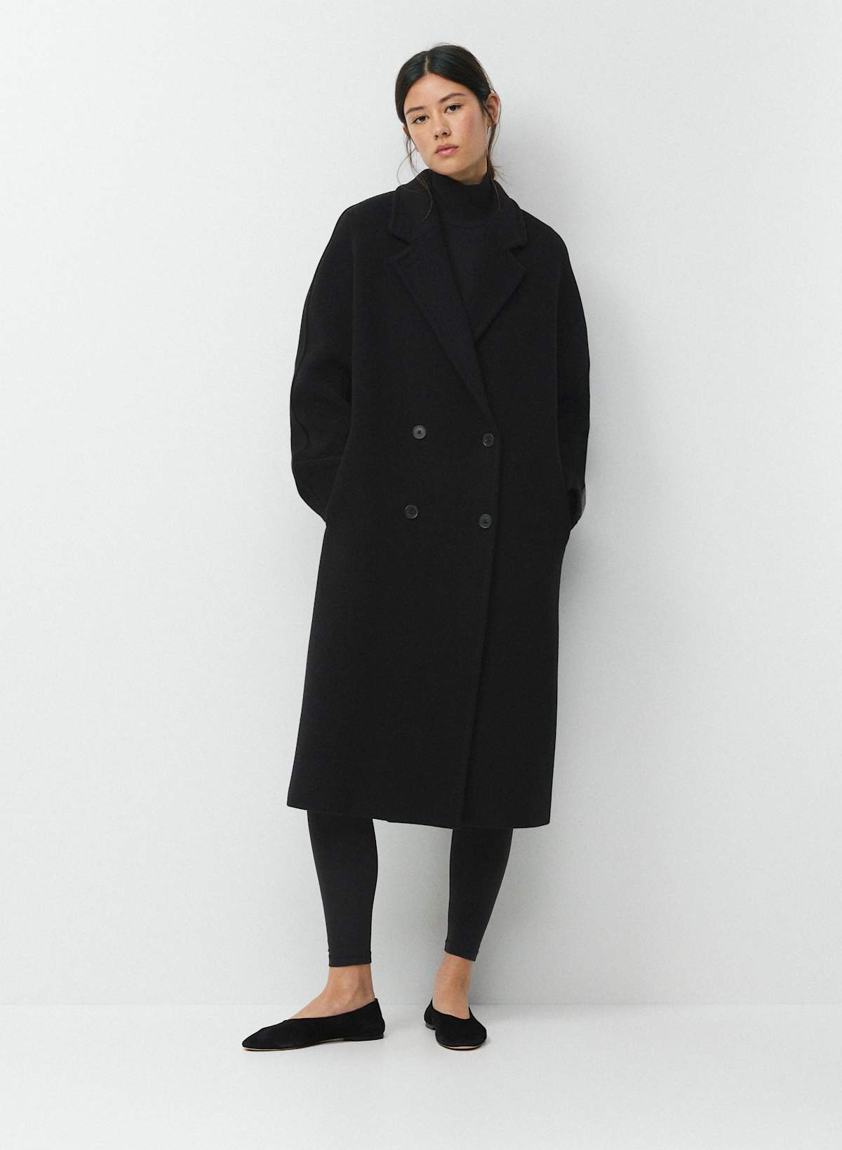 The Slouch Coat - Soft Wool Cashmere - Image 2
