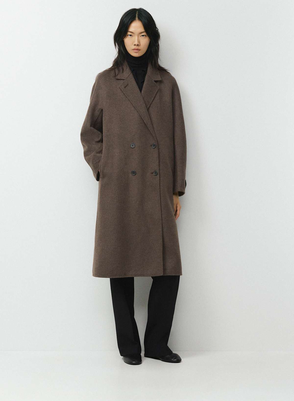 The Slouch Double-Faced Coat - Luxe (Re)Wool - Image 2