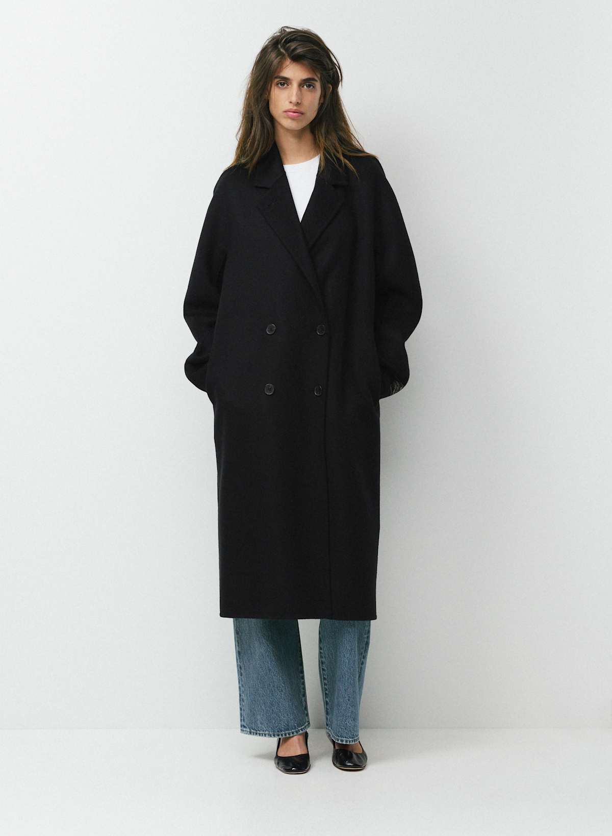 The Slouch Double-Faced Coat - Luxe (Re)Wool - Image 3