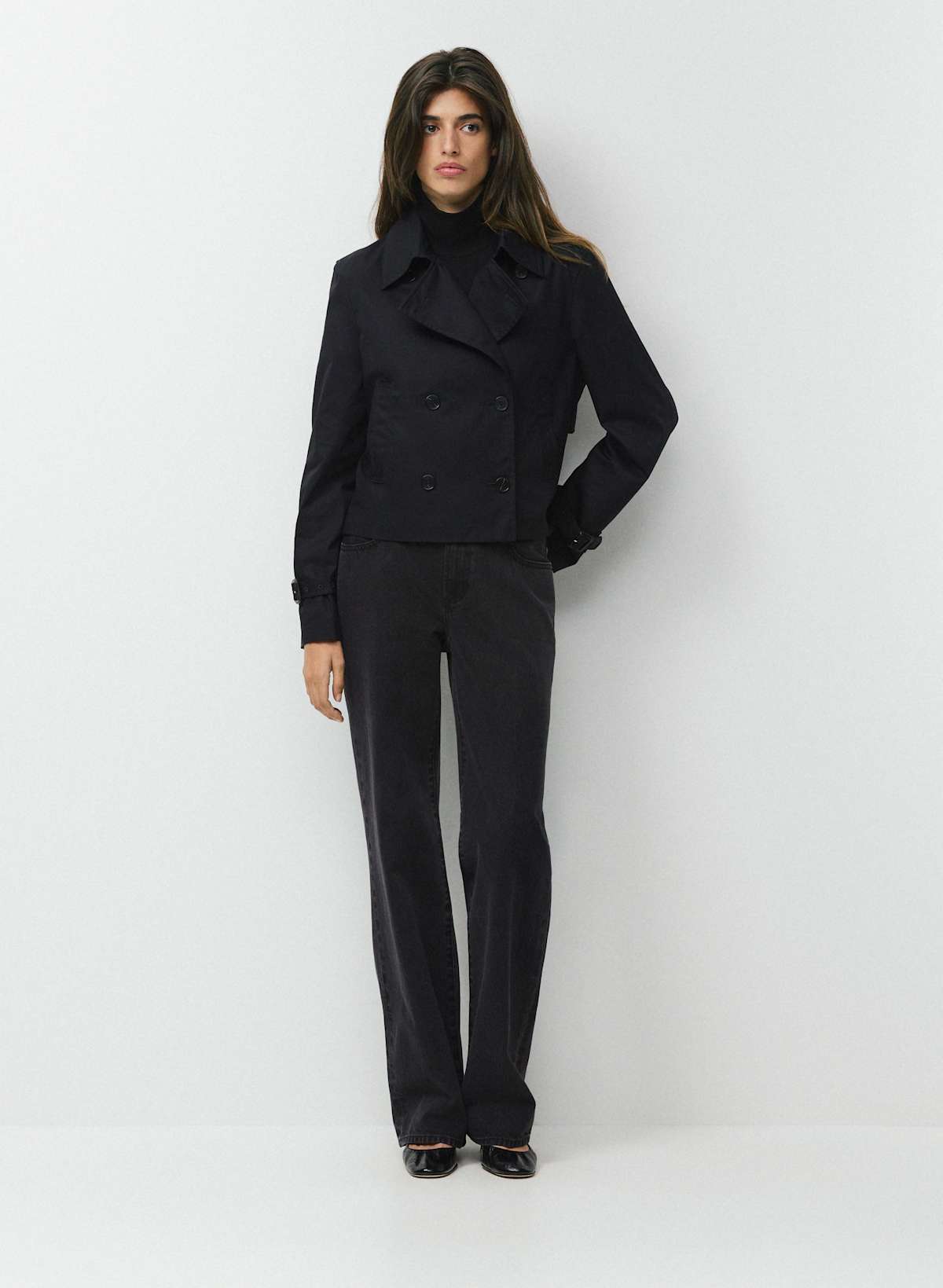 The Esquire Short Trench Coat - City Twill - Image 3