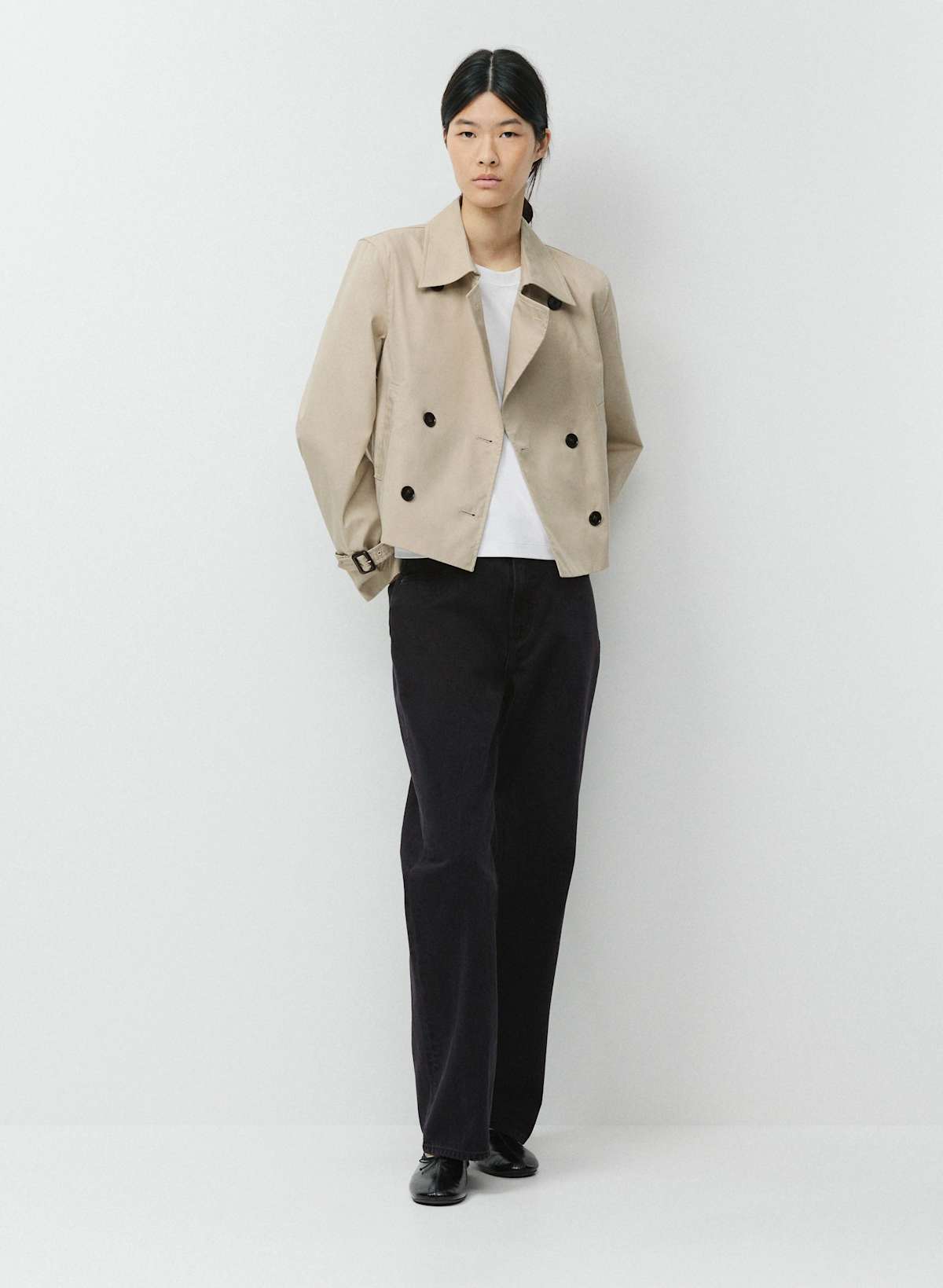 The Esquire Short Trench Coat - City Twill