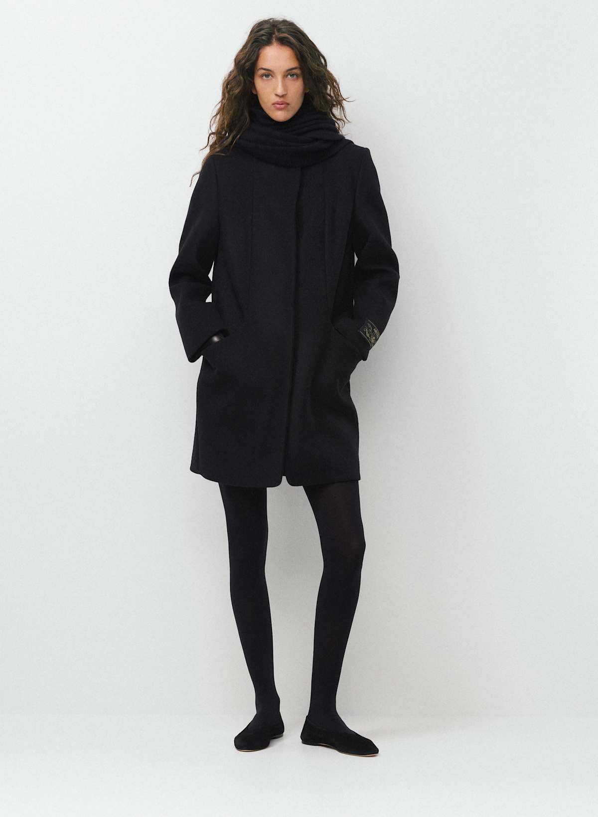 The Cocoon Coat - Luxe Wool Cashmere - Image 2