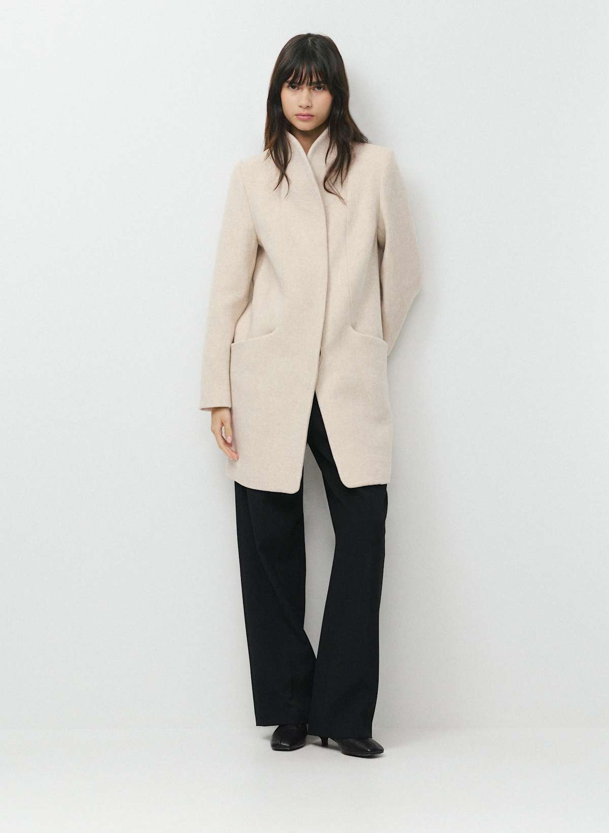 The Cocoon Coat - Luxe Wool Cashmere