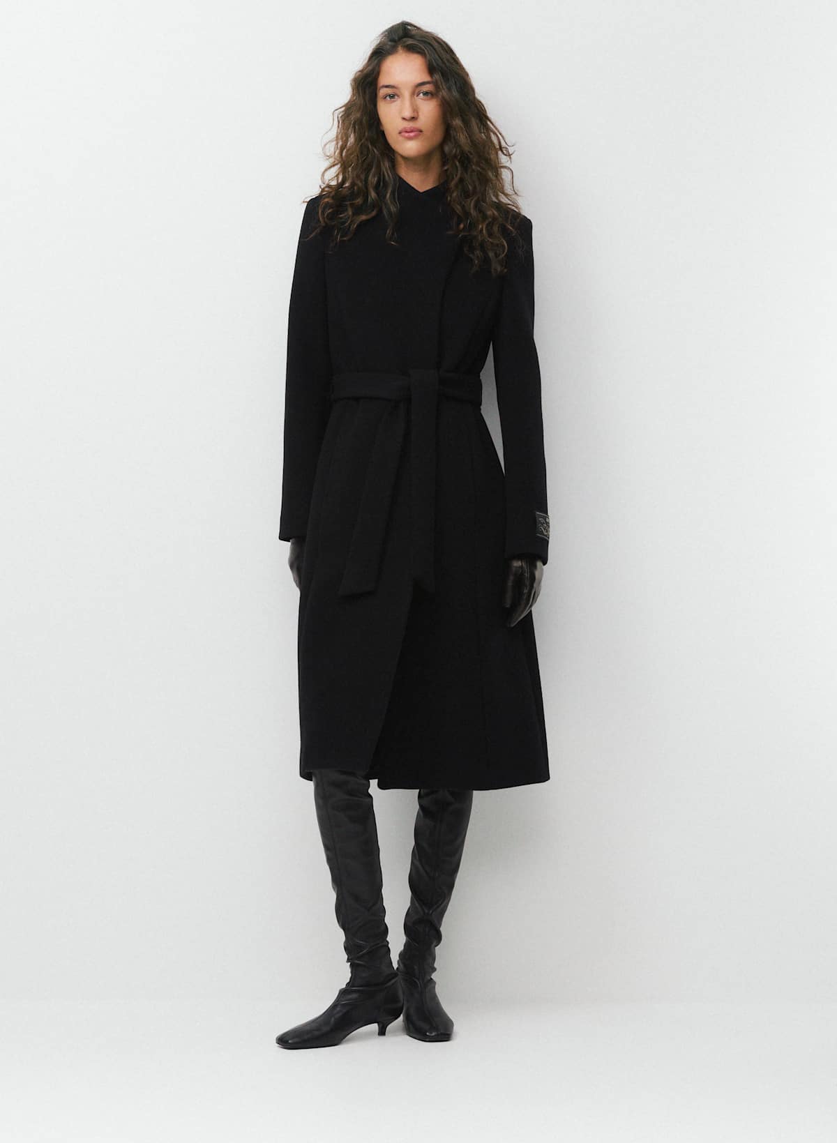 The Connor Long Coat - Soft Wool Cashmere - Image 2