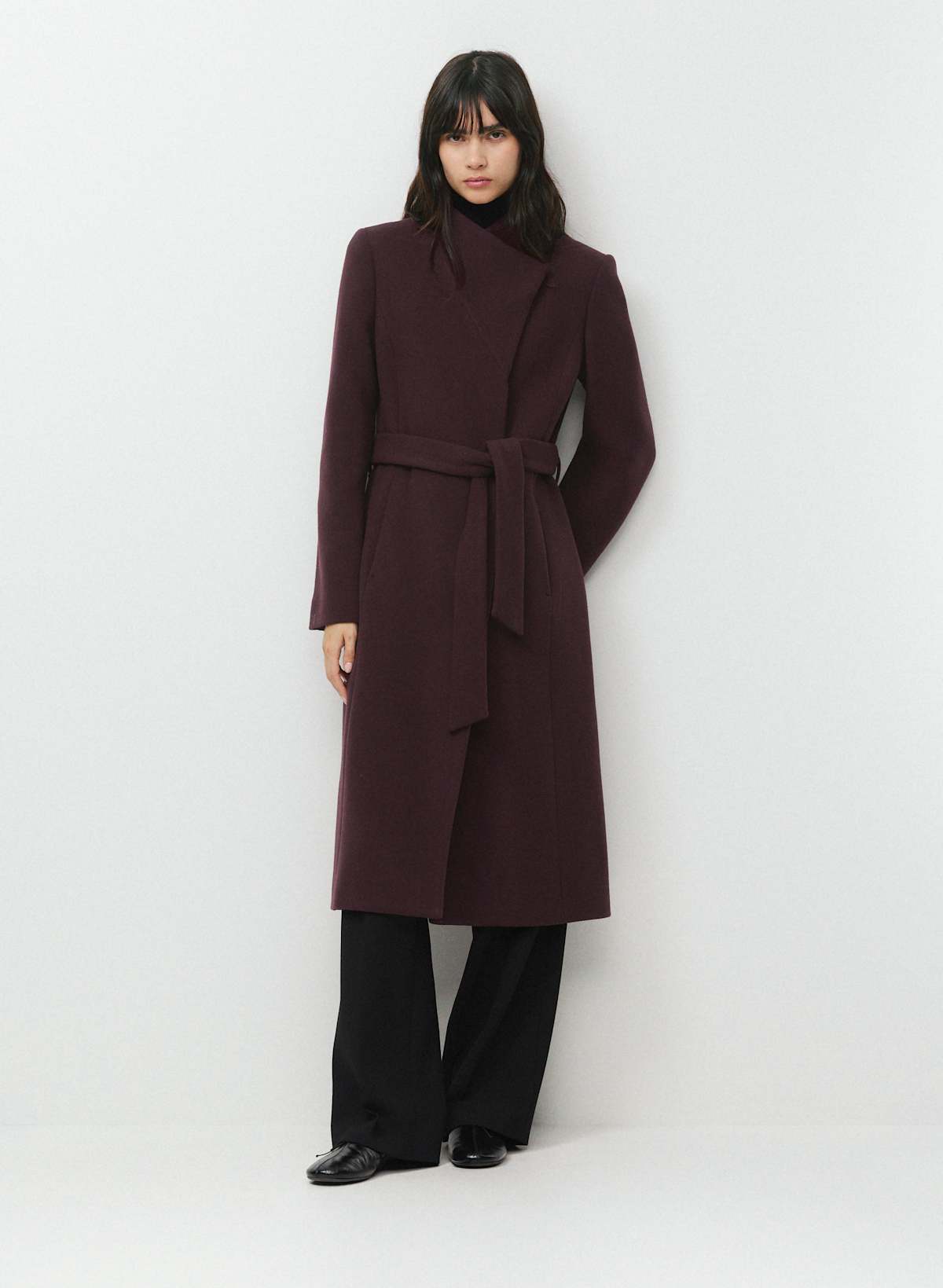 The Connor Long Coat – Soft Wool Cashmere