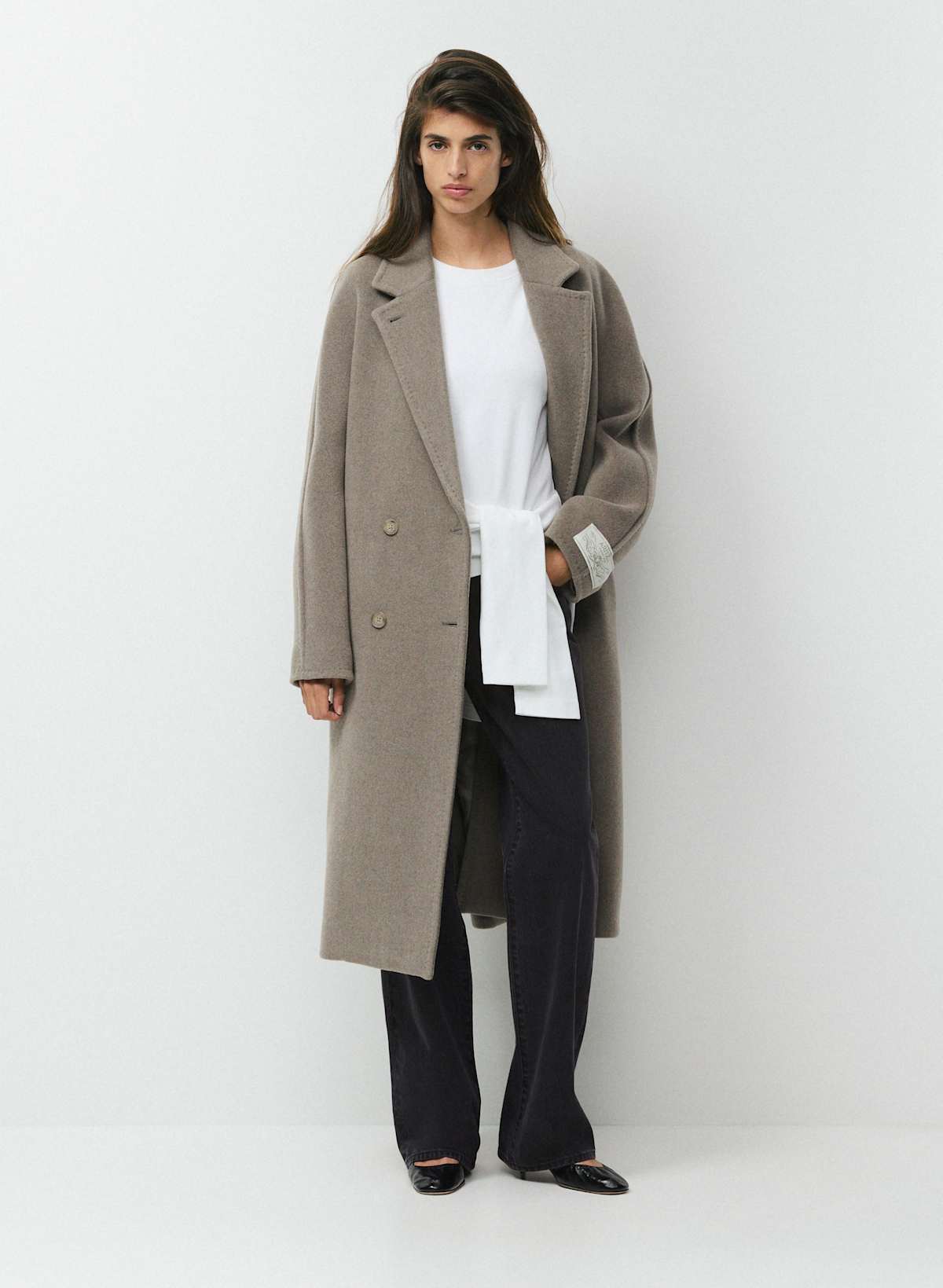 The Slouch Coat - Soft Wool Cashmere