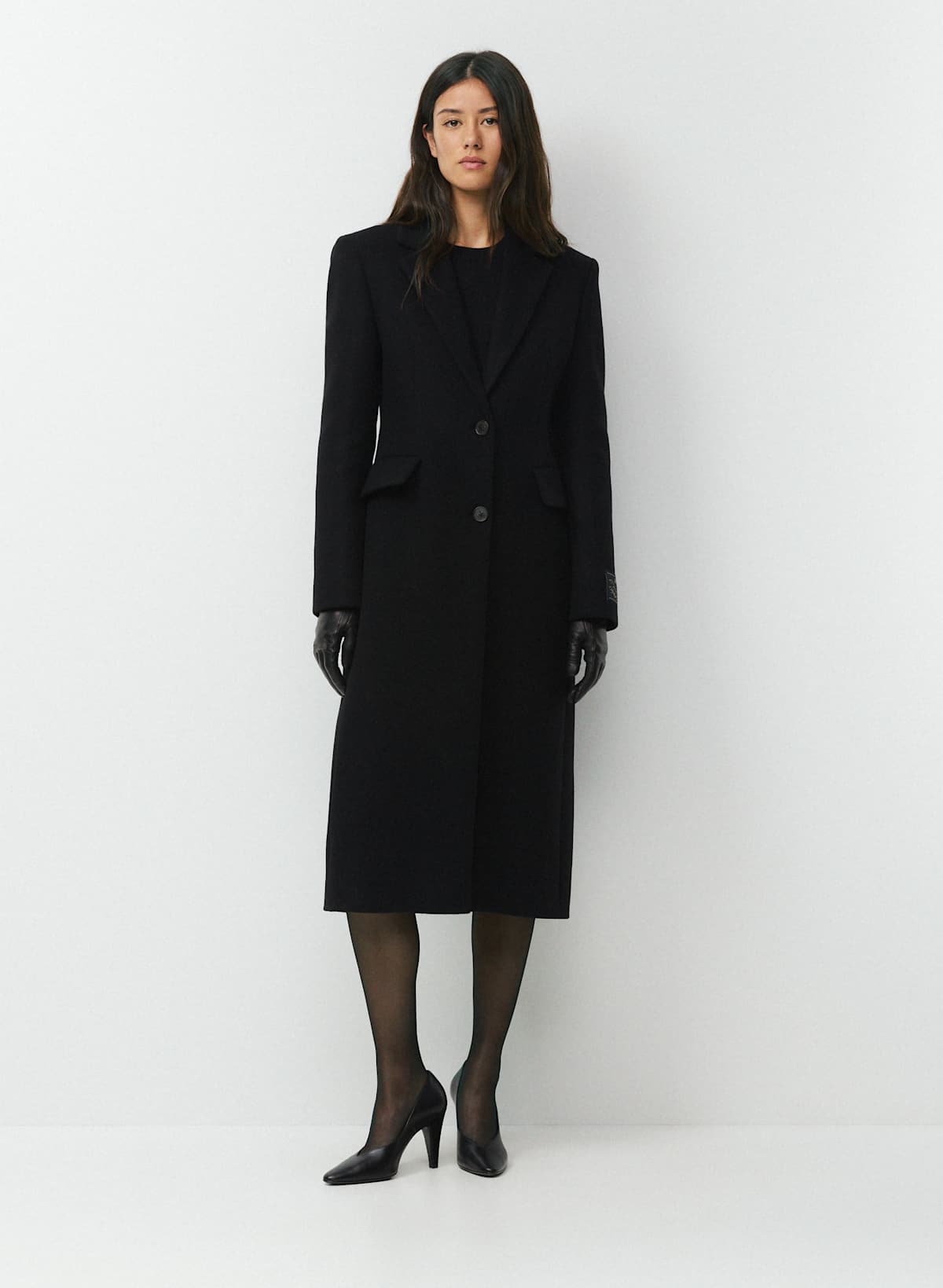 The Evening Coat - Luxe Wool Cashmere