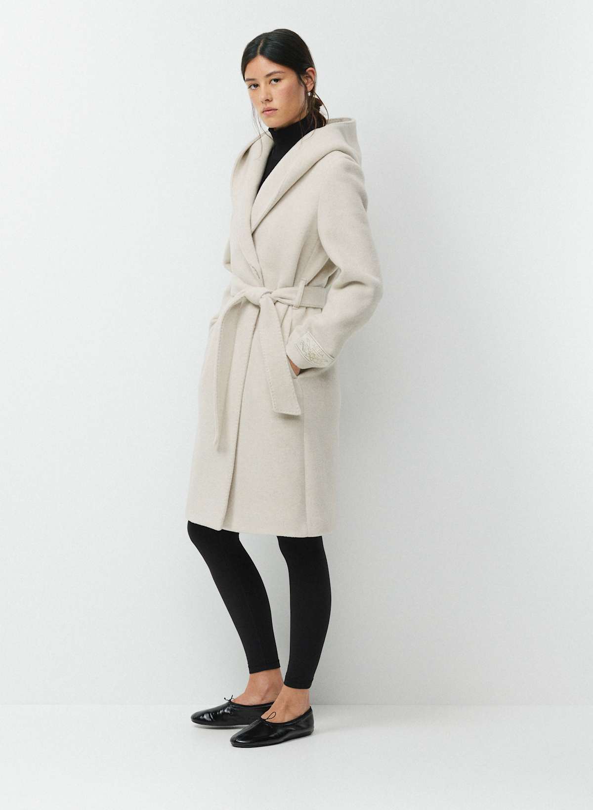 The Emilie Coat - Soft Wool Cashmere - Image 2
