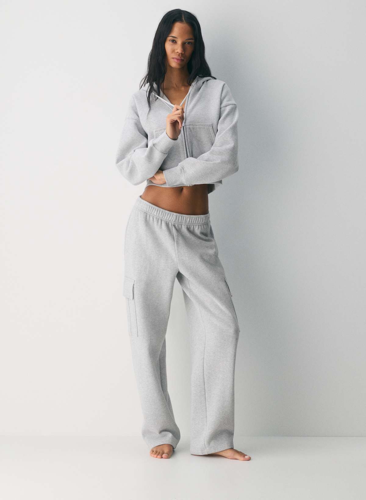 Cozy Sweatfleece Mega Cargo Sweatpant