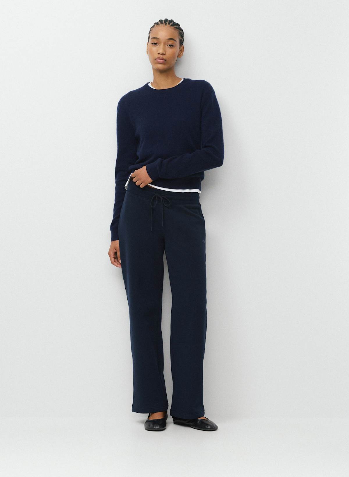Cozy Sweatfleece Perfect Banded Sweatpant - Image 3