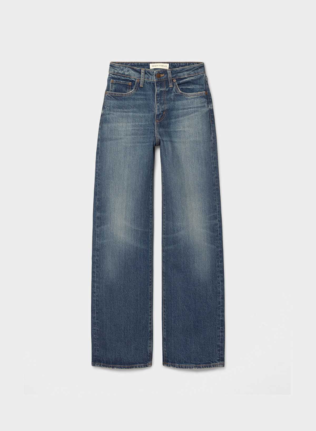 Denim Forum Remy Hi-Rise Wide Jean - Image 3