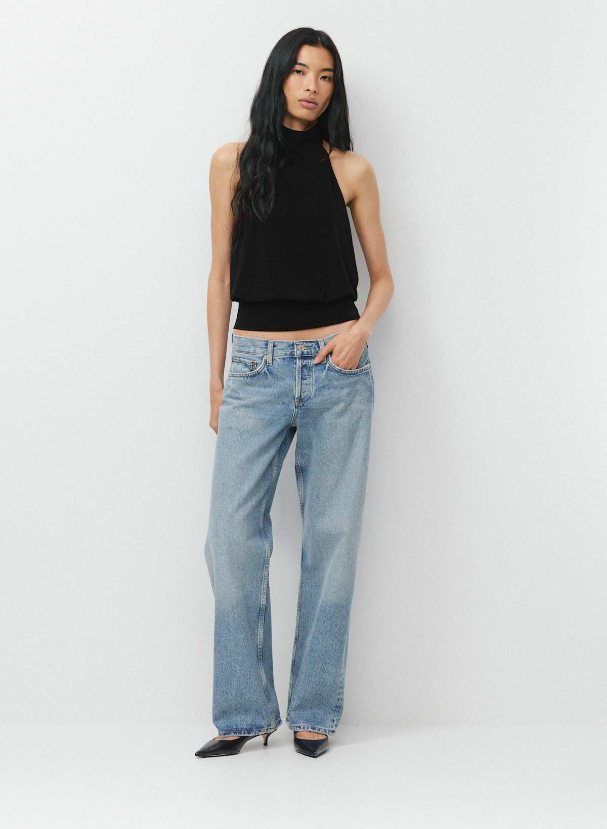AGOLDE Low Rise Loose Jean