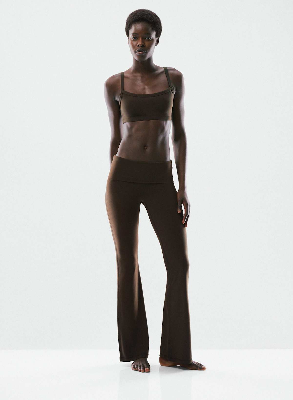 BUTTER Foldover Flare 32" Legging