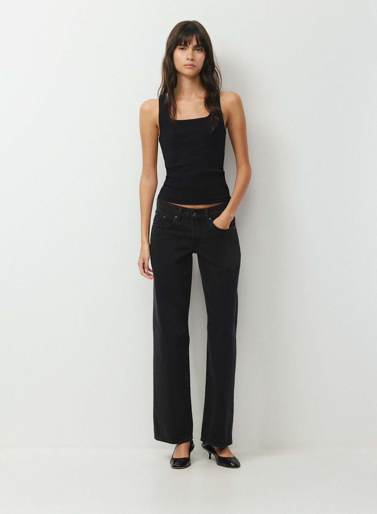 Denim Forum The ‘90s Relaxed Ultra Lo-Rise Wide Jean - Image 2