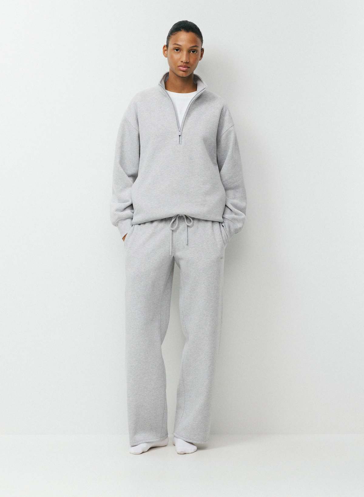 Cozy Sweatfleece Mega Flutter Straight Pant