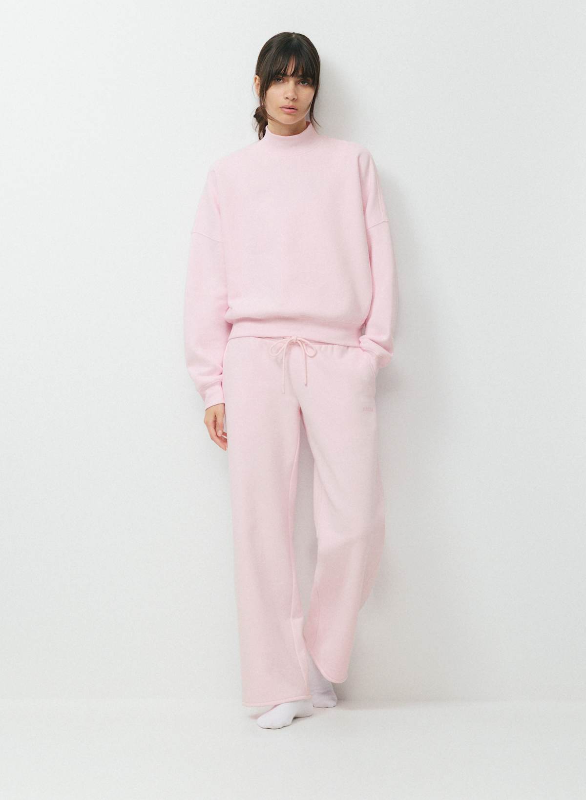 Cozy Sweatfleece Mega Flutter Straight Pant - Image 2