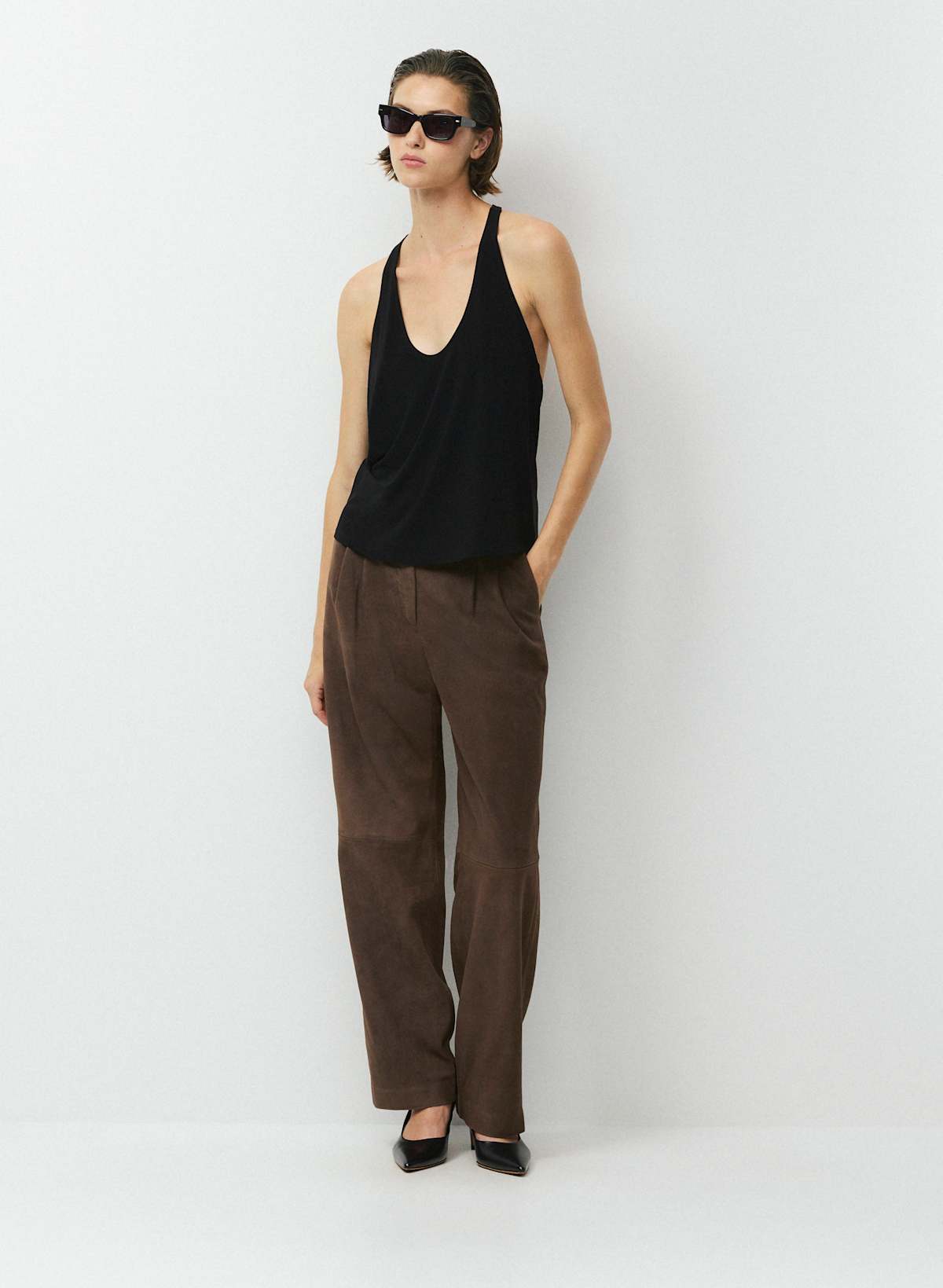 Vivian Pant - Suede - Image 2
