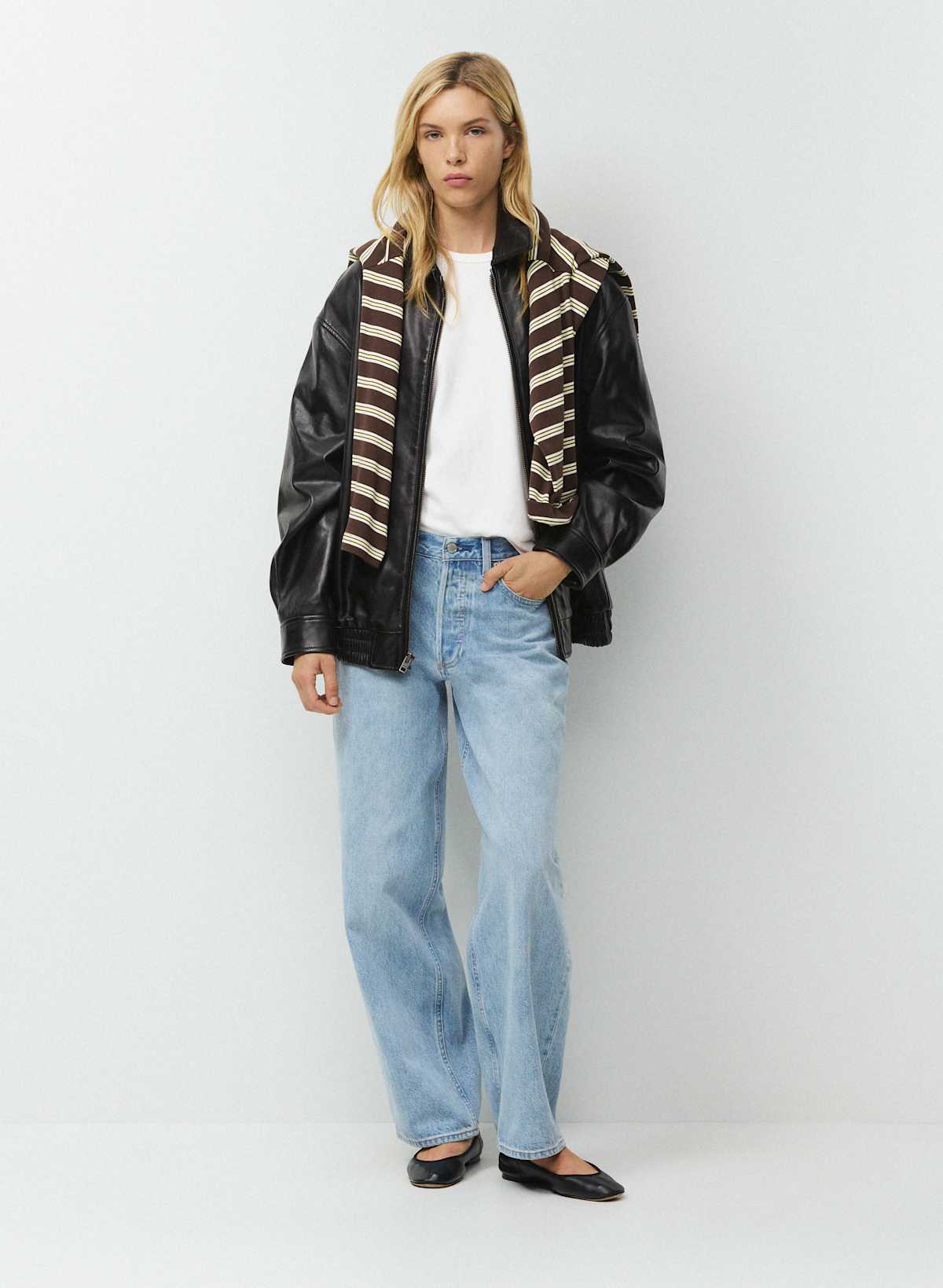 Denim Forum 003 Relaxed Lo-Rise Baggy Jean