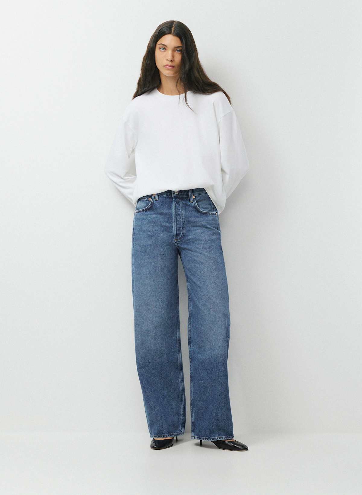 Citizens of Humanity Ayla Baggy Cuffed Jean - Image 3