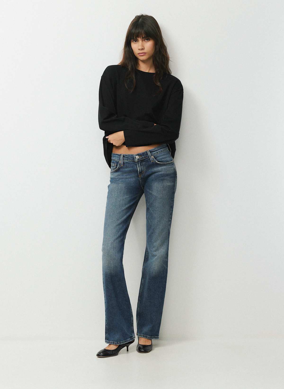 AGOLDE Low Rise Boot Jean