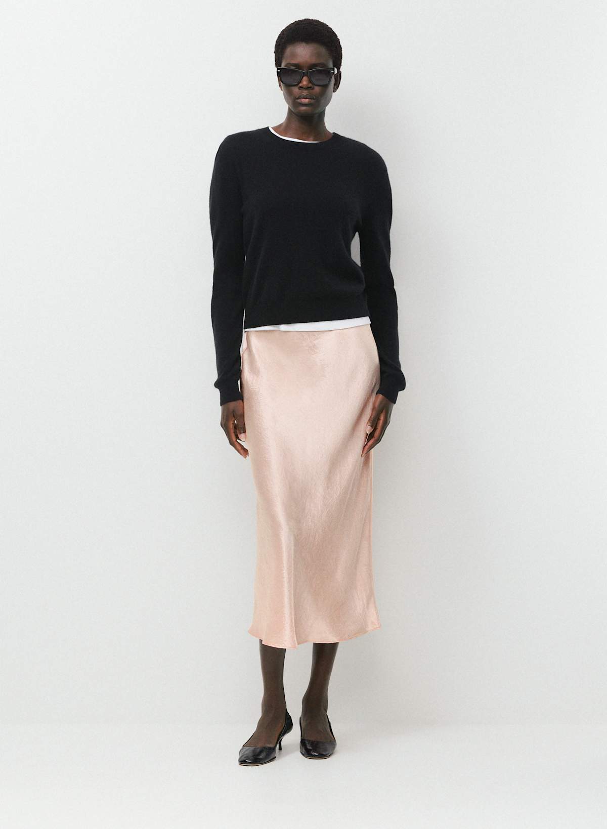 Slip Satin Maxi Skirt