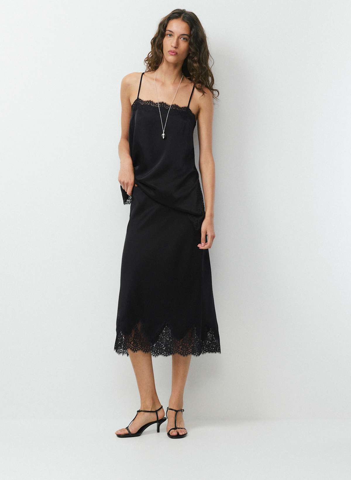 Henrietta Satin Skirt - Image 2