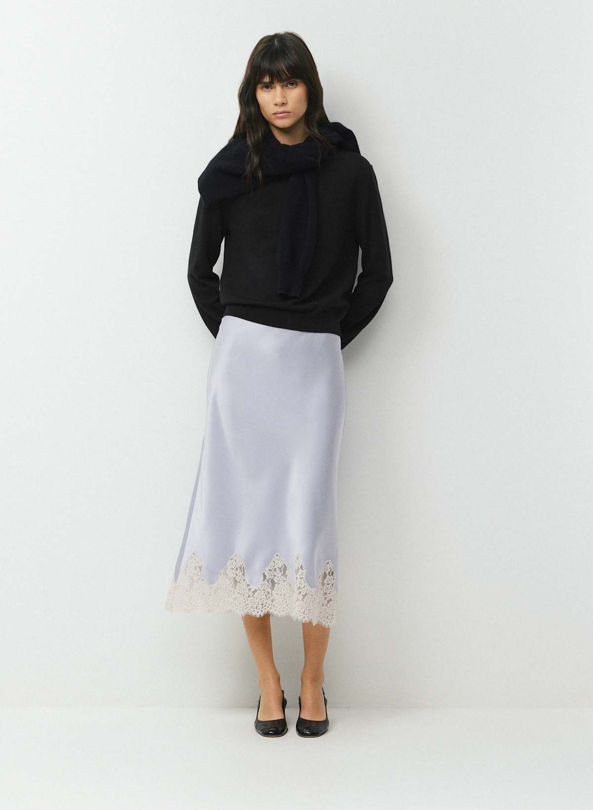 Henrietta Satin Skirt