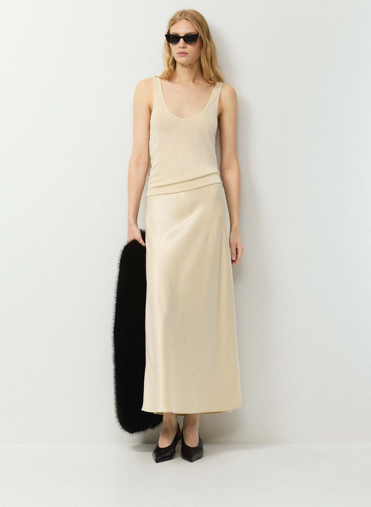 Capture Satin Skirt