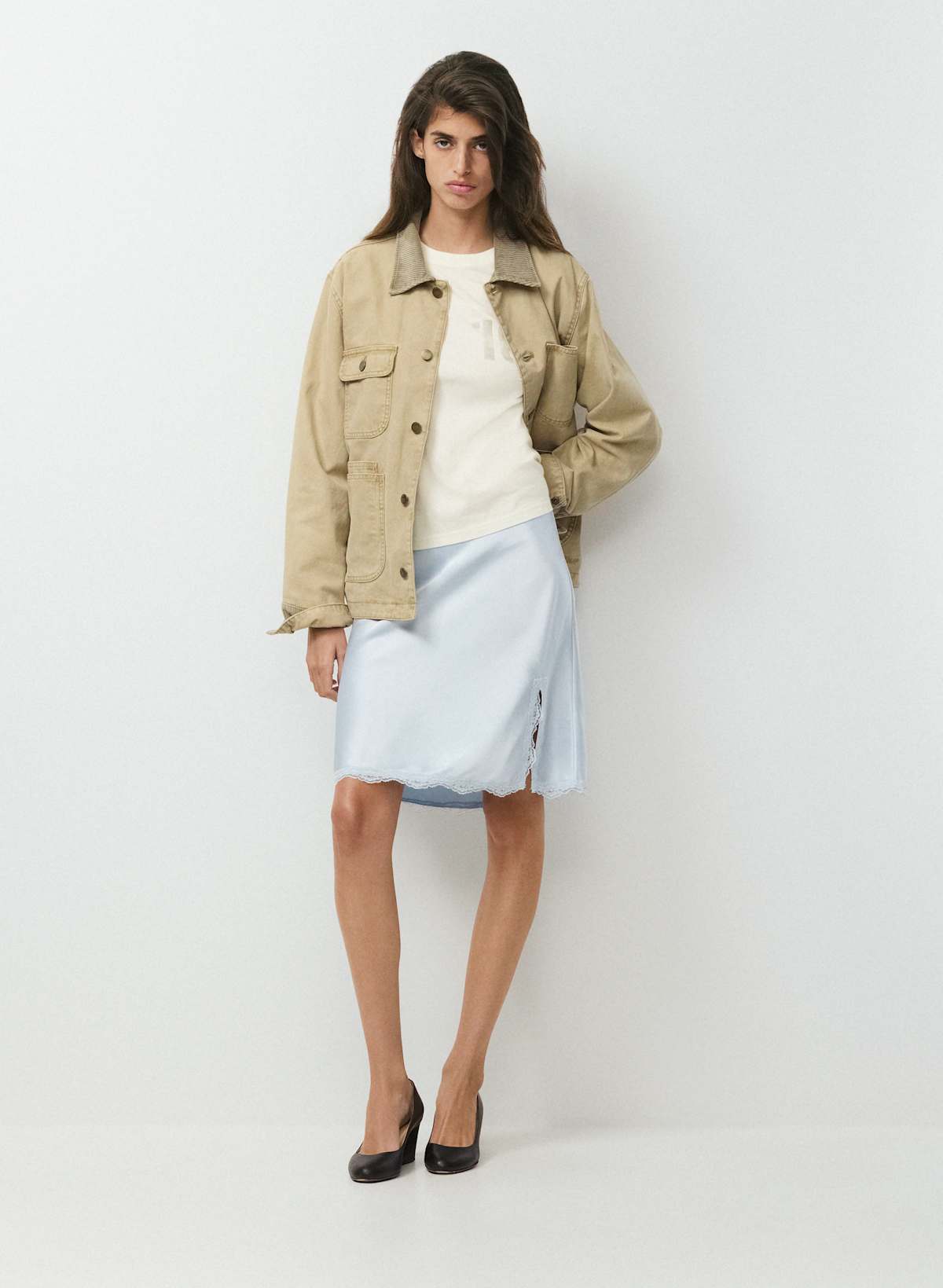 Felicity Satin Skirt
