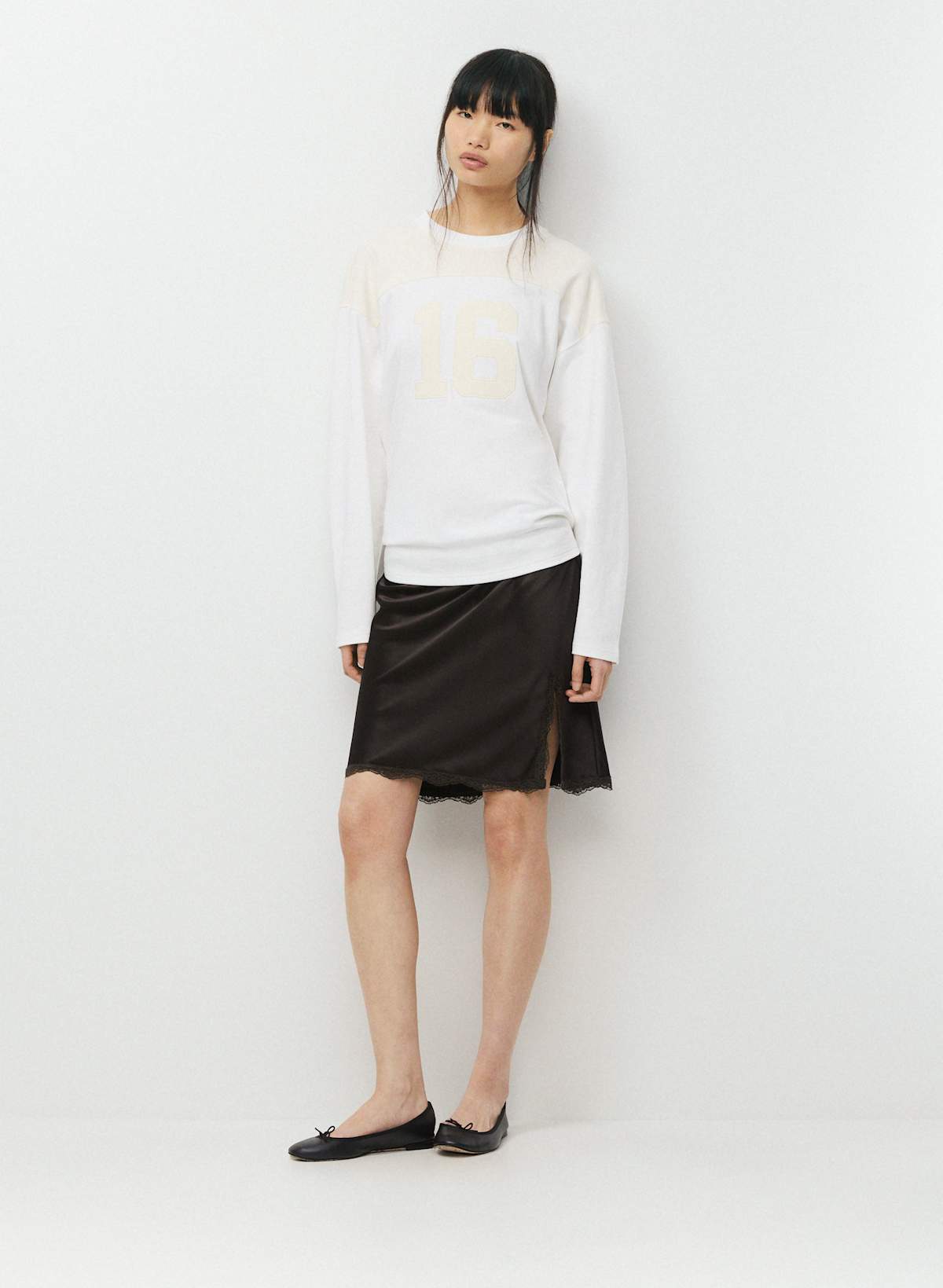 Felicity Satin Skirt - Image 2