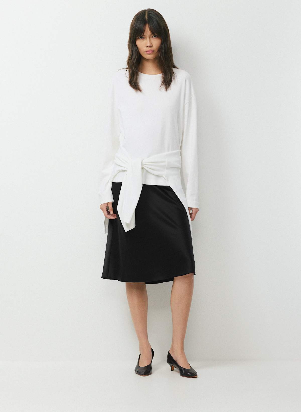 Confluence Silk Skirt