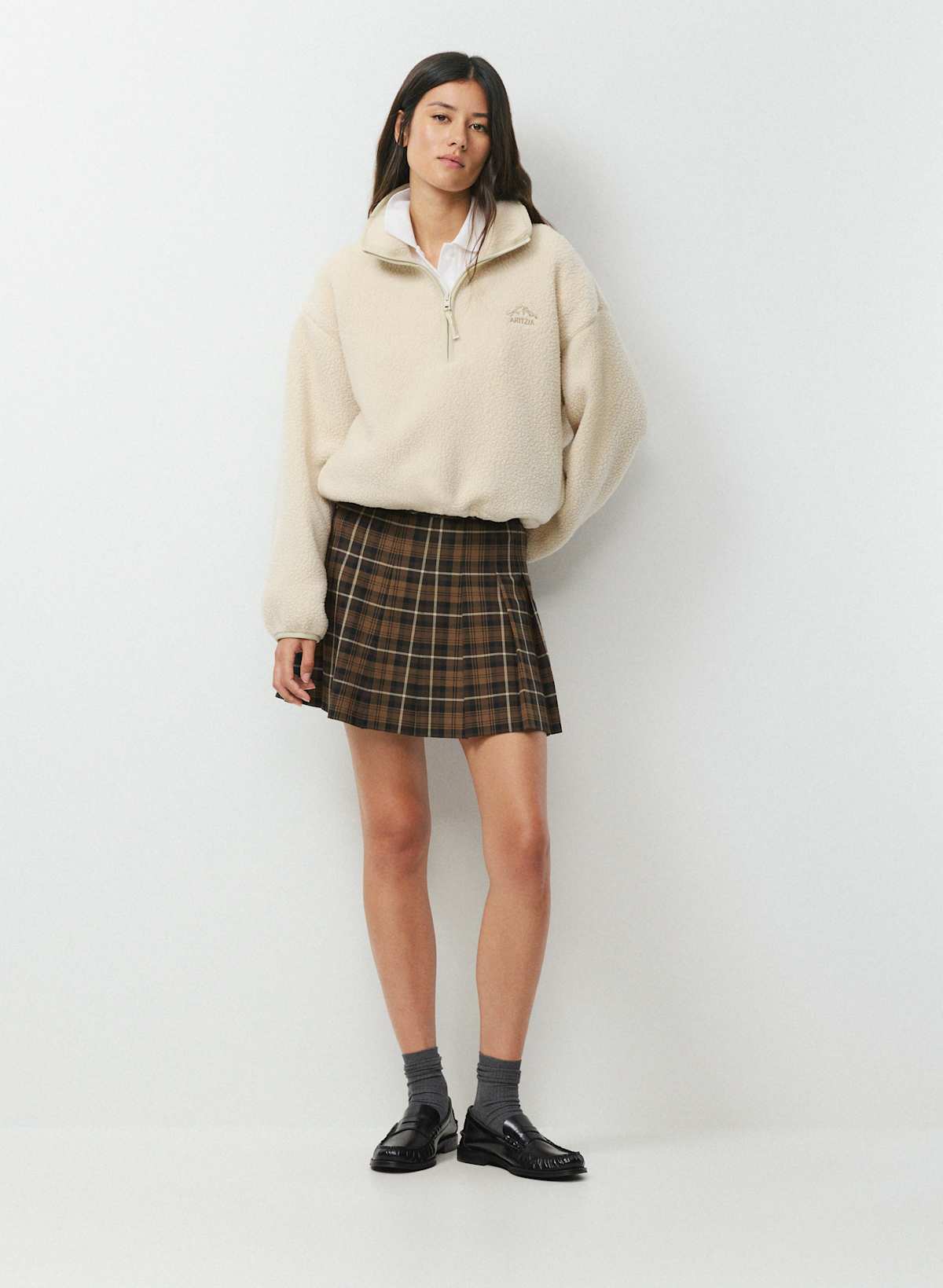 Olive Micro Skirt