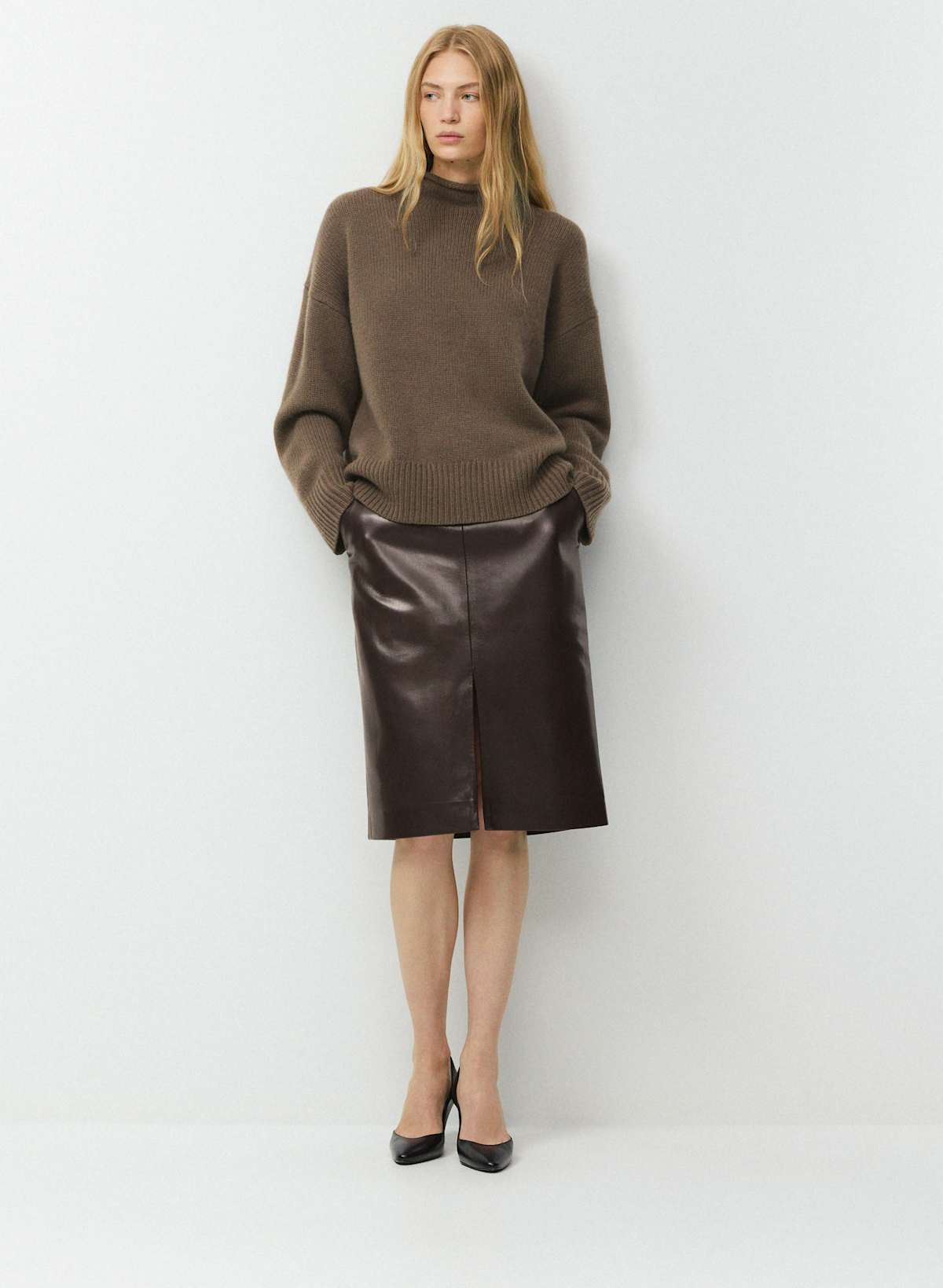 Aperture Skirt - UnReal Leather