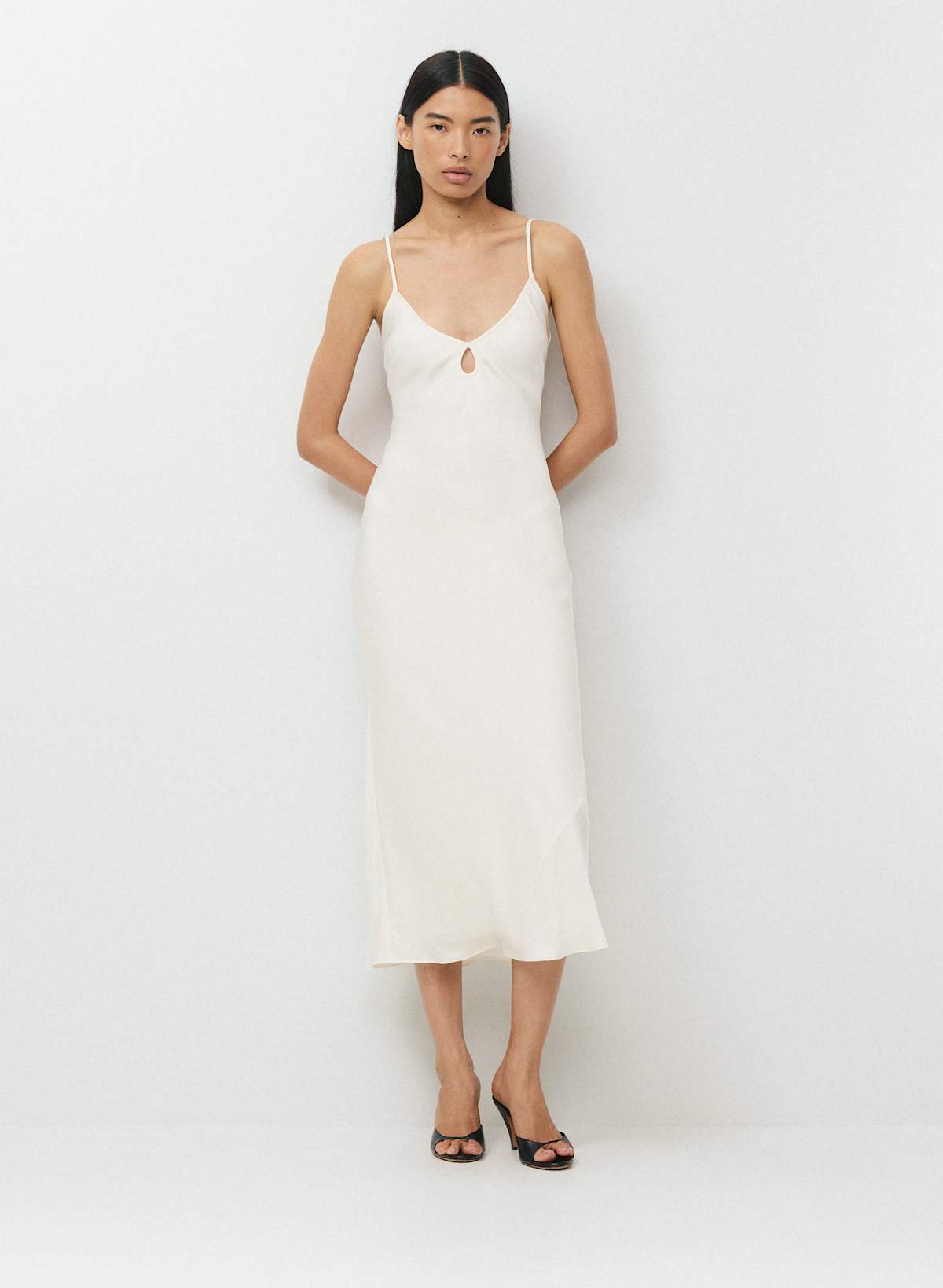 Duskfall Satin Dress - Image 3