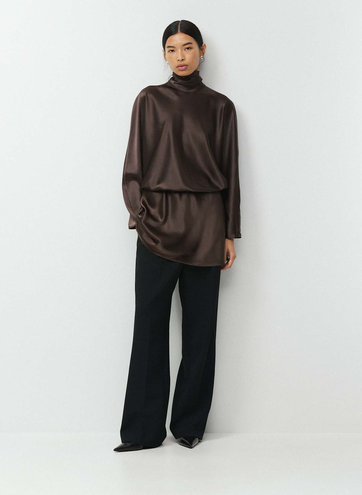 Purview Satin Dress - Image 3