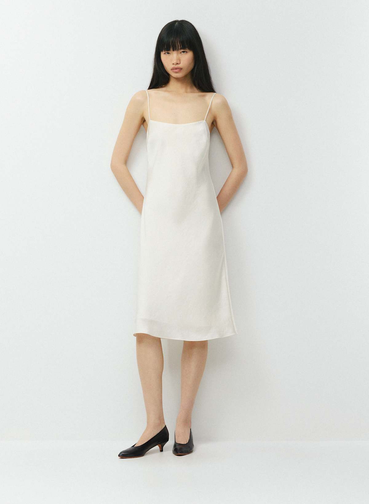 Fresca Satin Cami Dress - Image 3