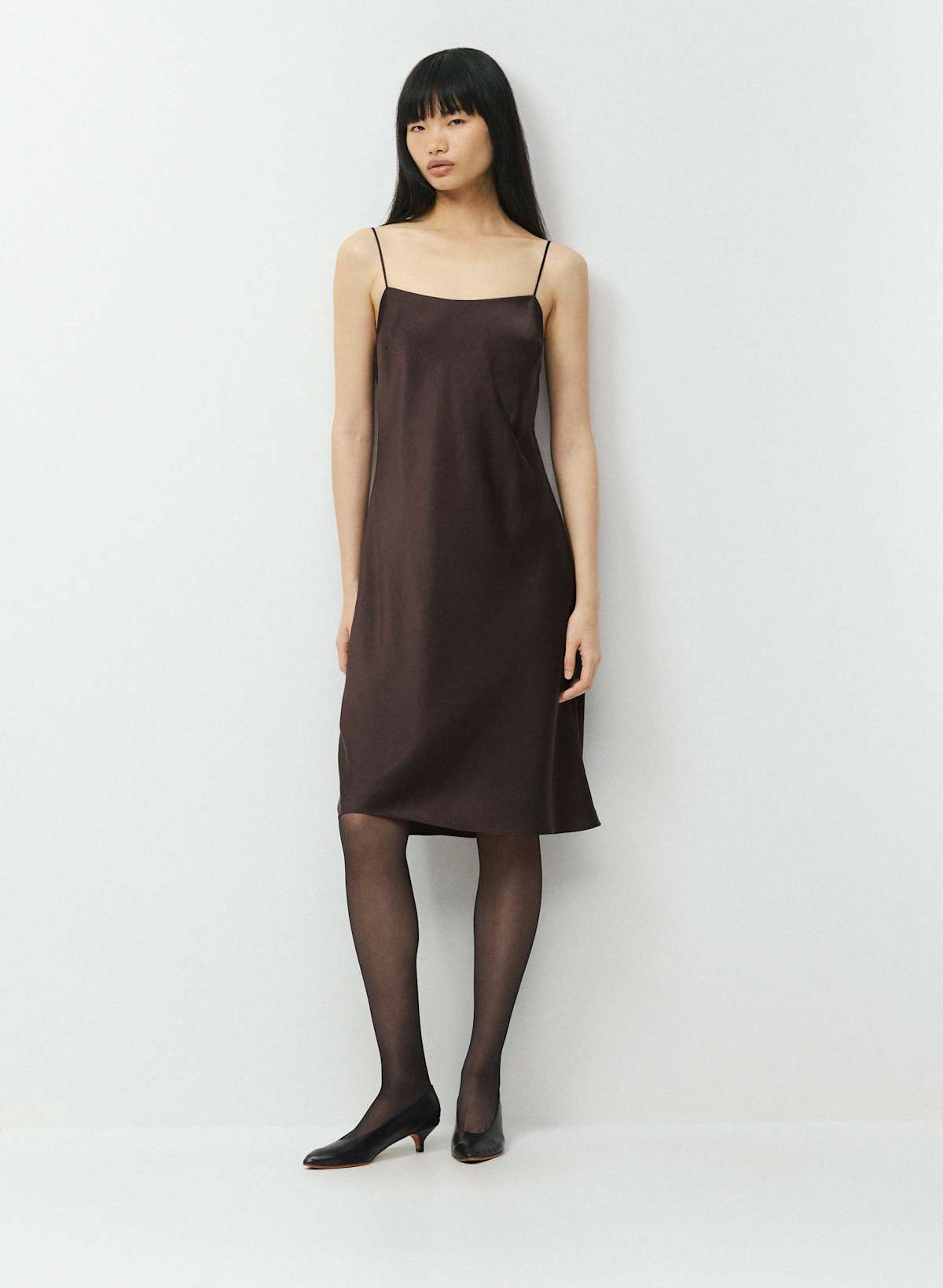 Fresca Satin Cami Dress - Image 2