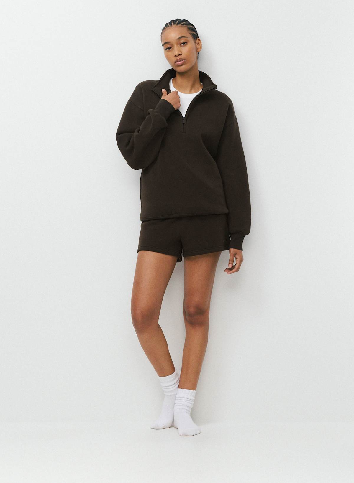 Cozy Sweatfleece Perfect Hi-Rise Mini Short